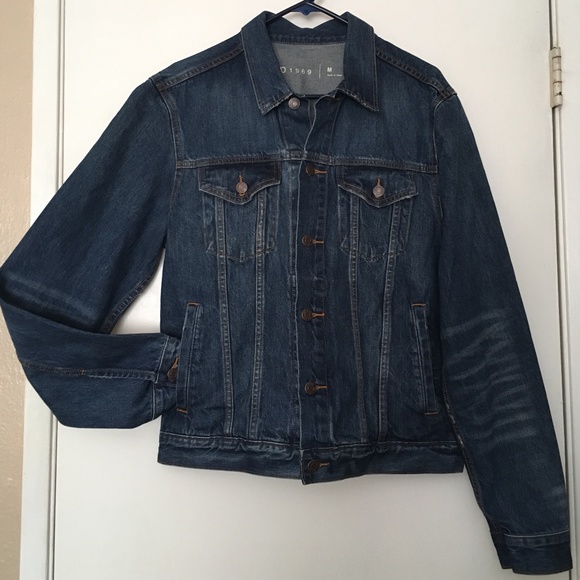 gap denim jacket mens